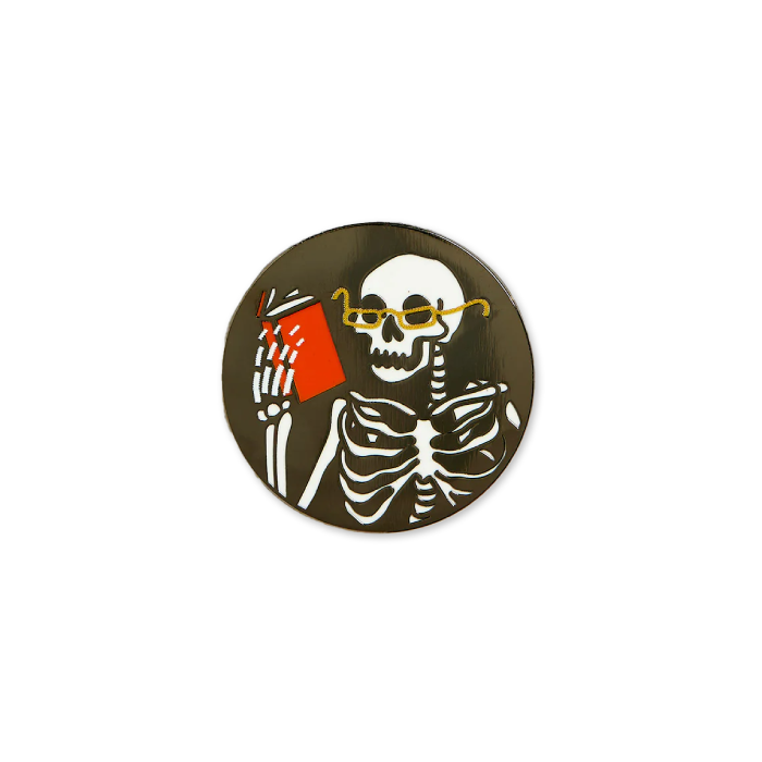 Just One More Chapter Enamel Pin