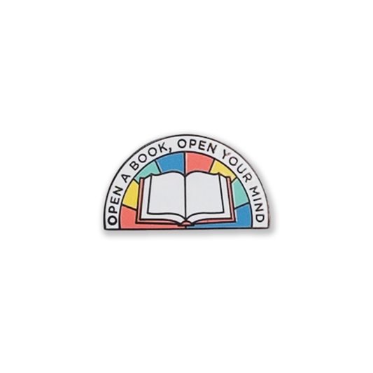 Open a Book Enamel Pin