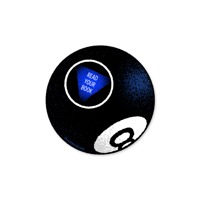 8-Ball Advice Sticker