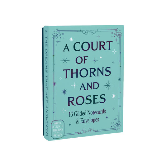 A Court of Thorns and Roses Gilded Notecards and Envelopes - Set of 16