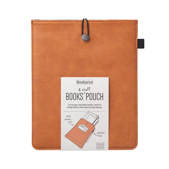 Bookaroo Books & Stuff Pouch - Brown
