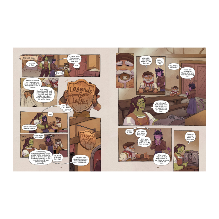 Legends & Lattes: The Graphic Novel