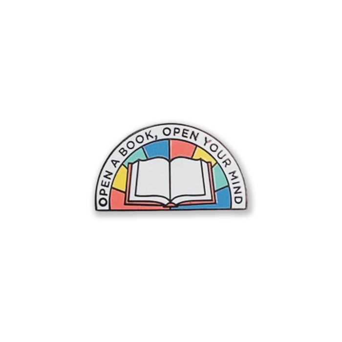 Open a Book Enamel Pin