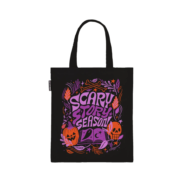 Scary Story Season Tote Bag