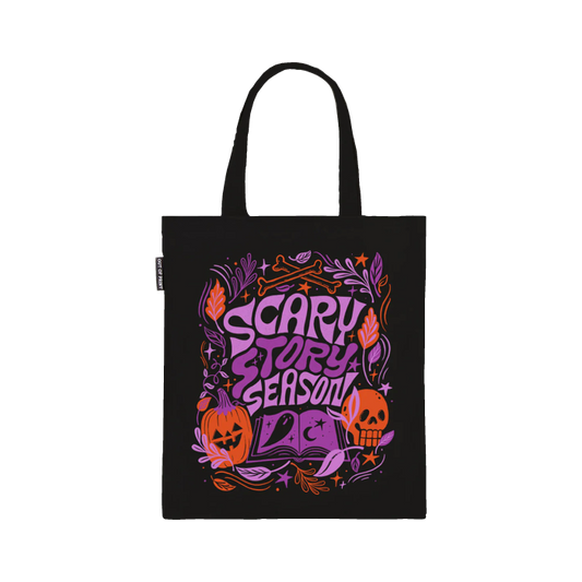 Scary Story Season Tote Bag