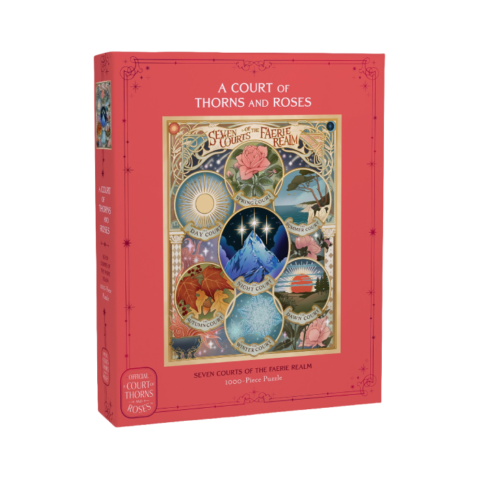 Seven Courts of the Faerie Realm 1000-Piece Puzzle (A Court of Thorns and Roses)