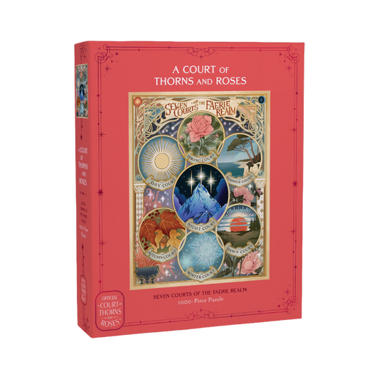 Seven Courts of the Faerie Realm 1000-Piece Puzzle (A Court of Thorns and Roses)