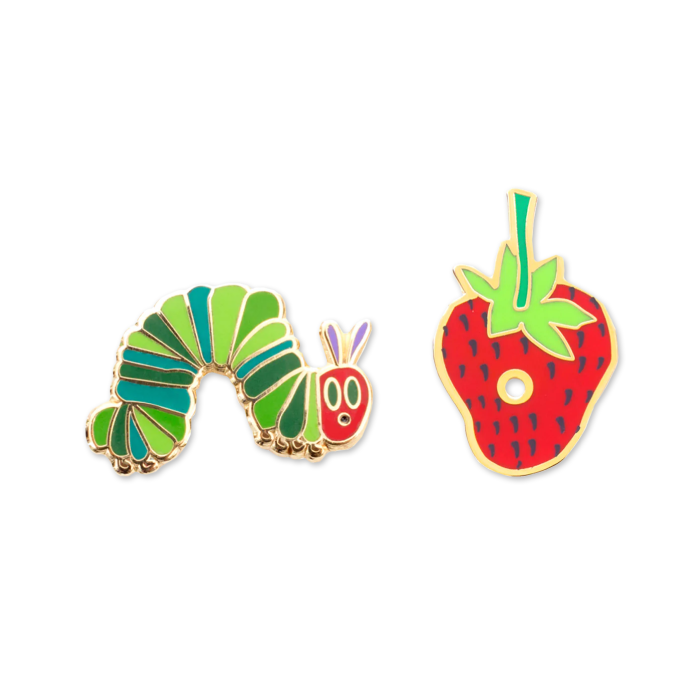 The Very Hungry Caterpillar Enamel Pin Set