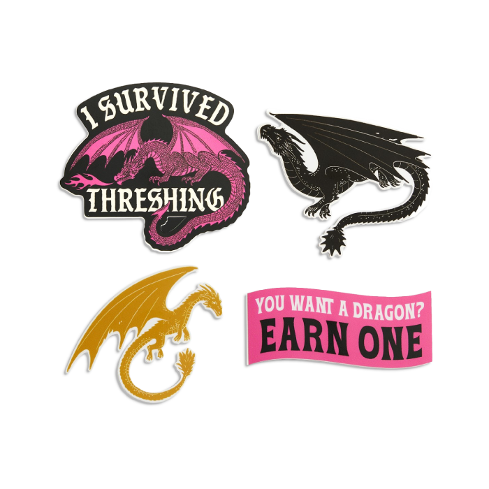 I Survived Threshing Sticker Pack
