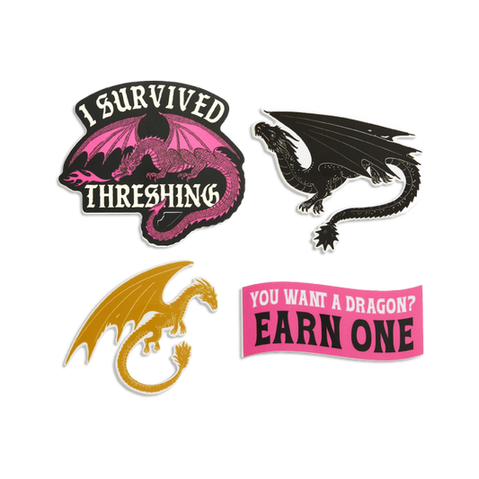 I Survived Threshing Sticker Pack